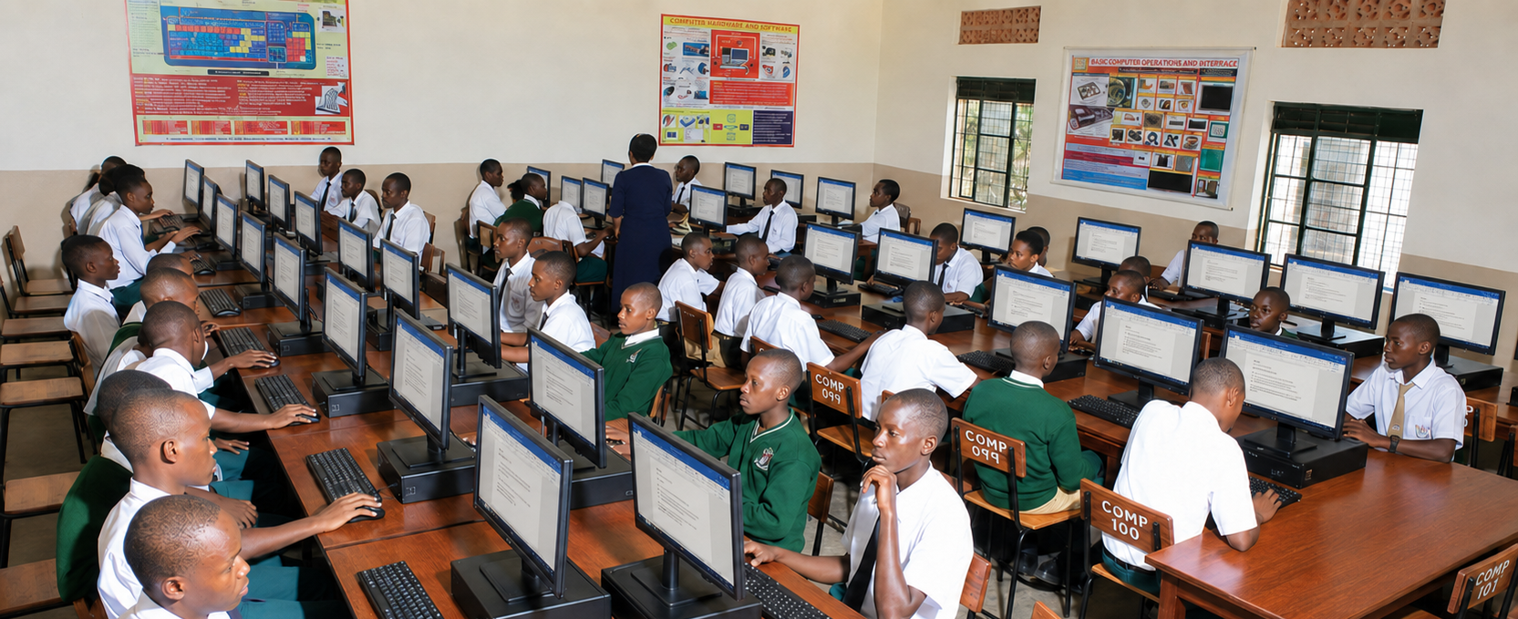 Exodus College computer laboratory